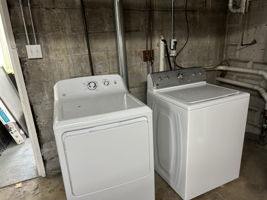 Laundry hookups for Unit 1