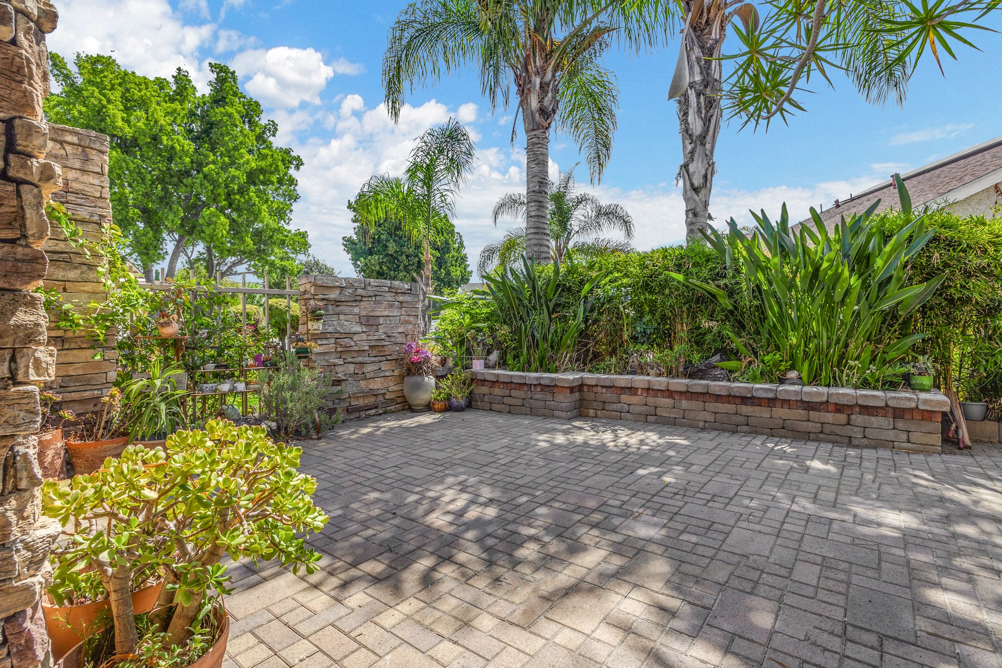 Front courtyard