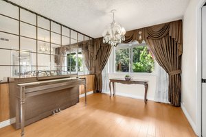 Formal dining area