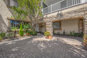 Beautiful front private courtyard