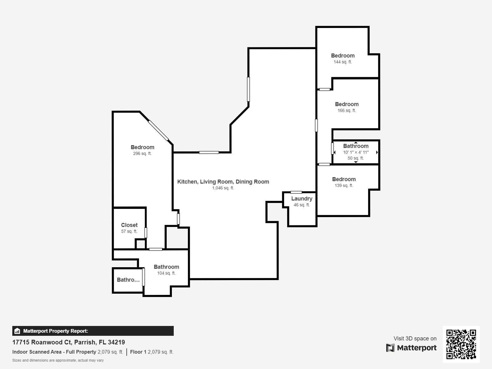 Measurements - 17715 Roanwood Ct