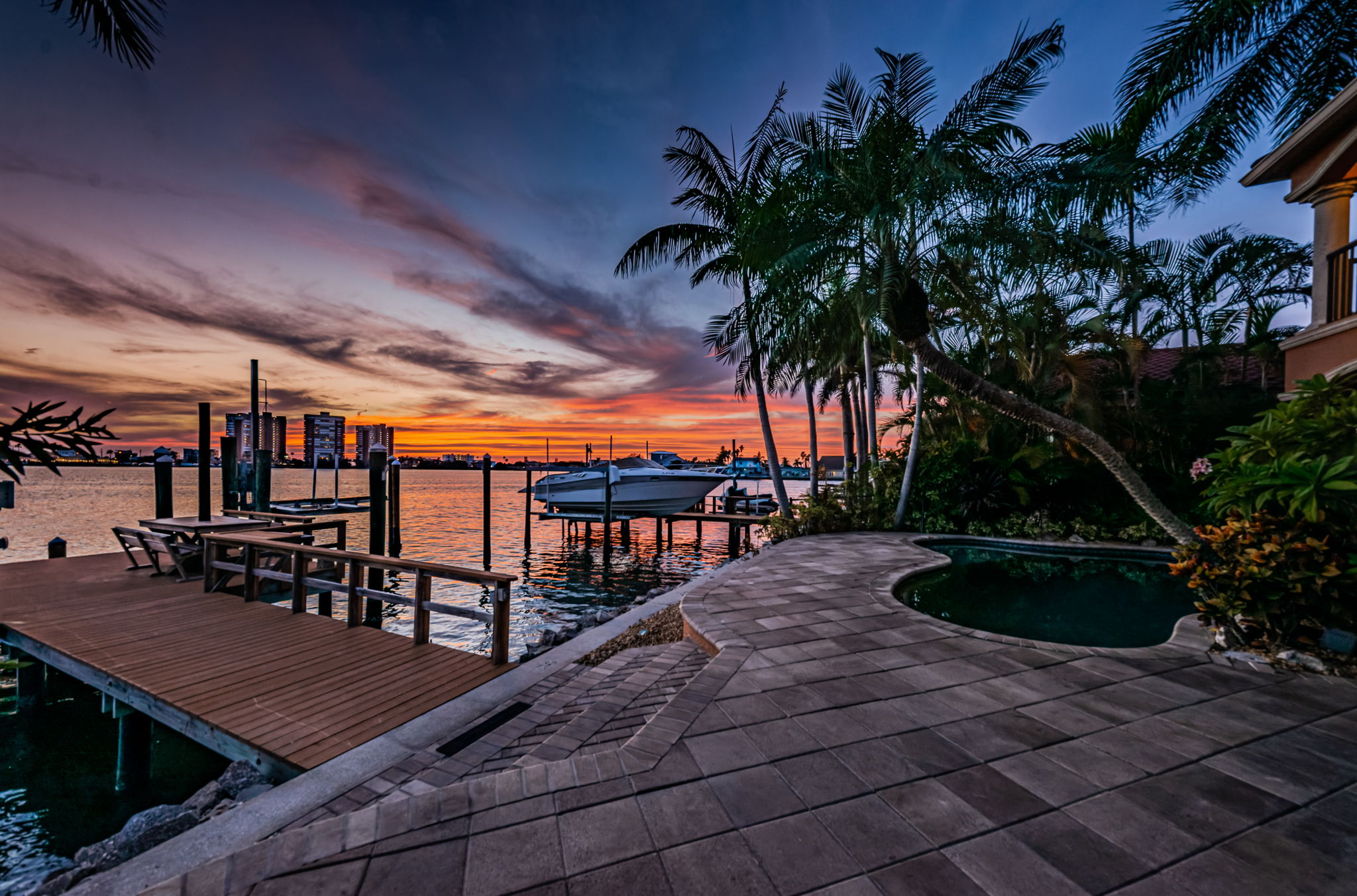 Patio and Dock
