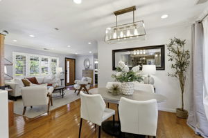 Dining Area & Living Room