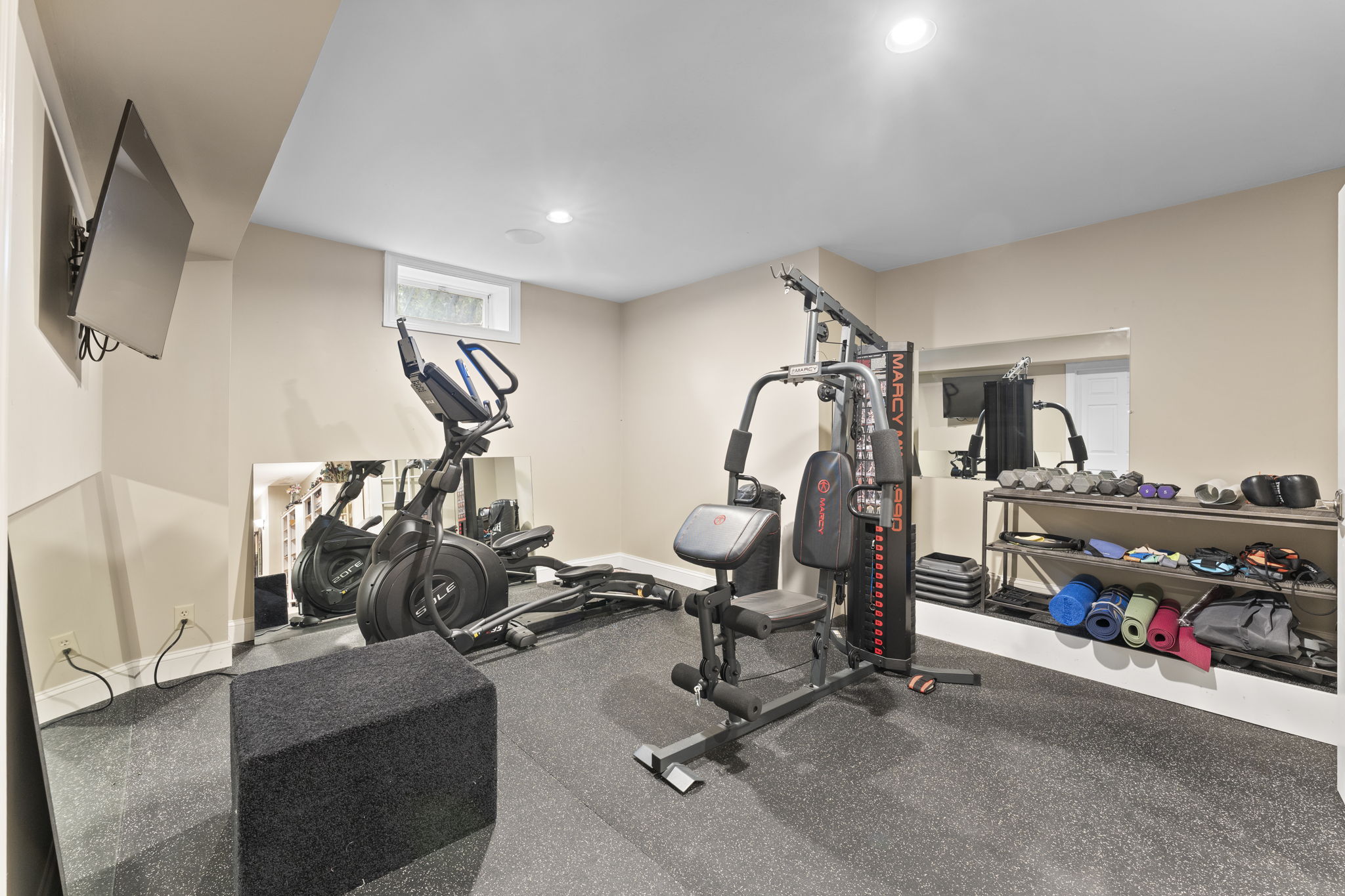 Basement Workout Room