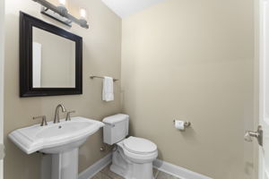 Basement Powder Room