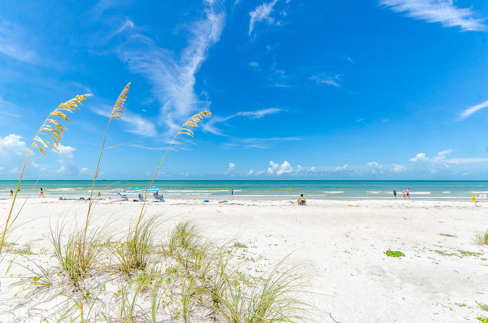 BEACHES ARE NEVER CROWDED HERE.