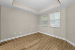 Bedroom 2 - NEW FLOORS - NEW TRIM - NEW PAINT.
