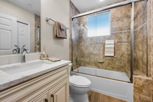 New Vanity - New Floors - New Countertops.