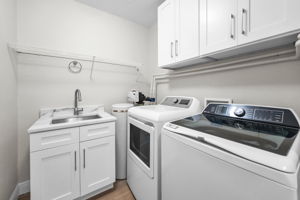 REMODELED LAUNDRY RM  +NEW WASHER & DRYER