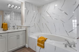 Remodeled Master Bath