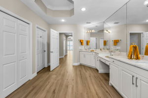 Remodeled Master Bath.