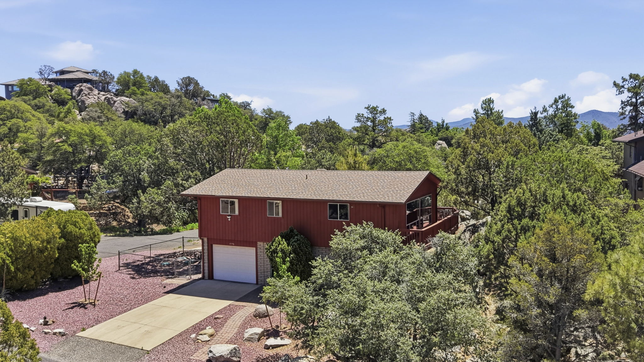 Aerial Front View