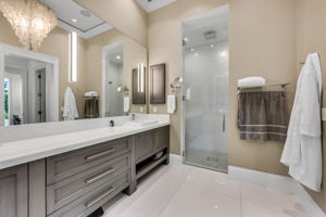 Master Vanity - Shower