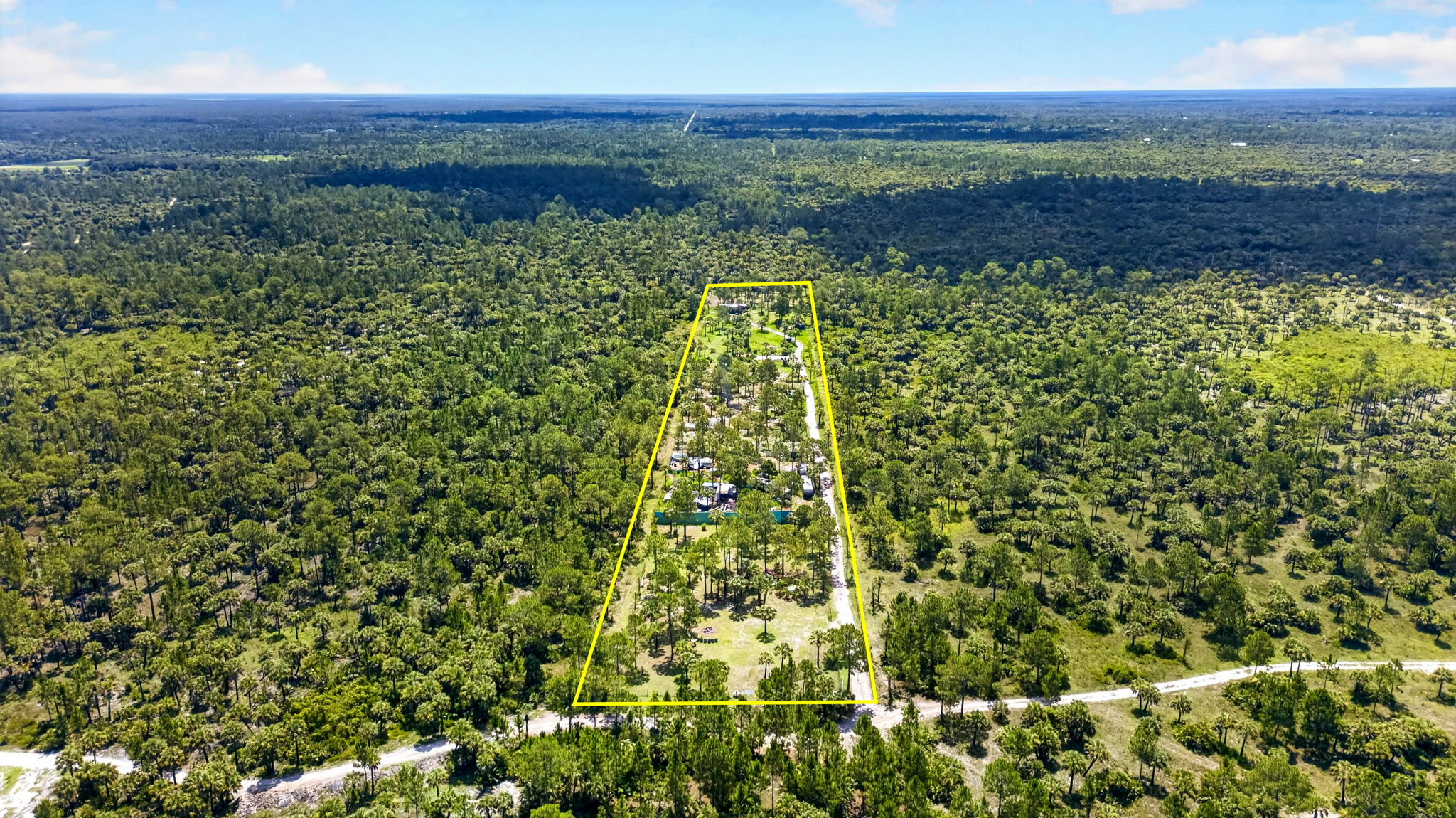Aerial Front Exterior 1 - lot line