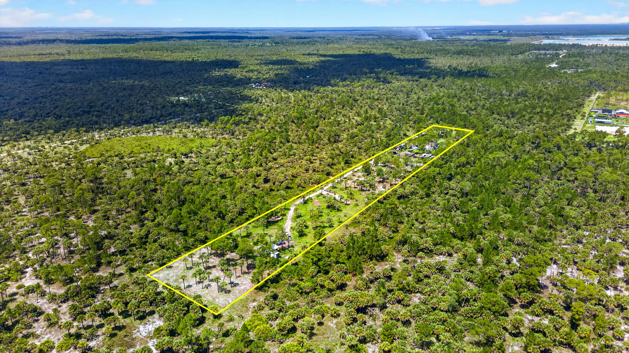 Aerial Rear Exterior 2 - lot line