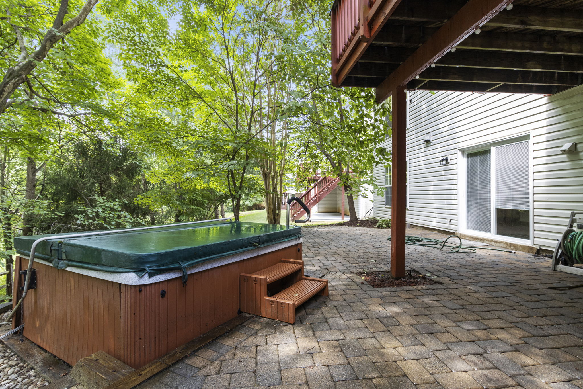 Hot Tub on Lower Level Patio