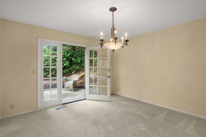 Formal Dining Room w/ Patio