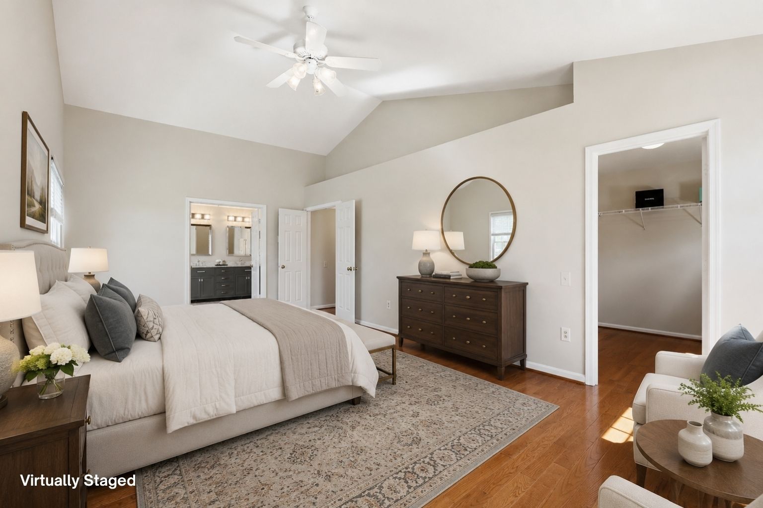 Primary Bedroom with Walk-in Closet