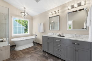 Renovated Primary Bathroom