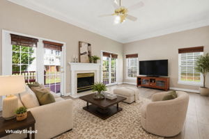 Family Room with Fireplace