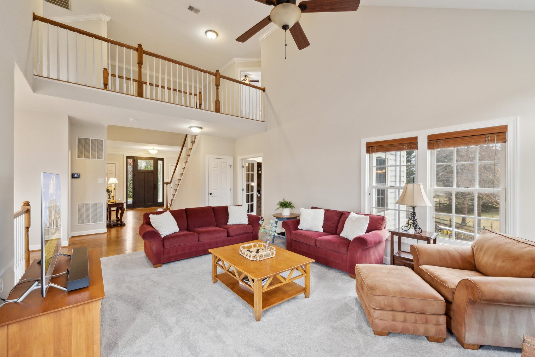 Two Story Family Room