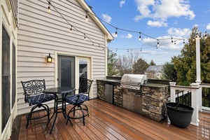 Trex Deck w/ Build In Summer Kitchen