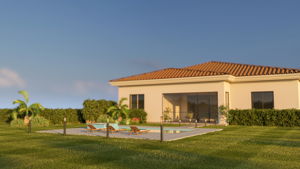 Exterior Pool Rendering