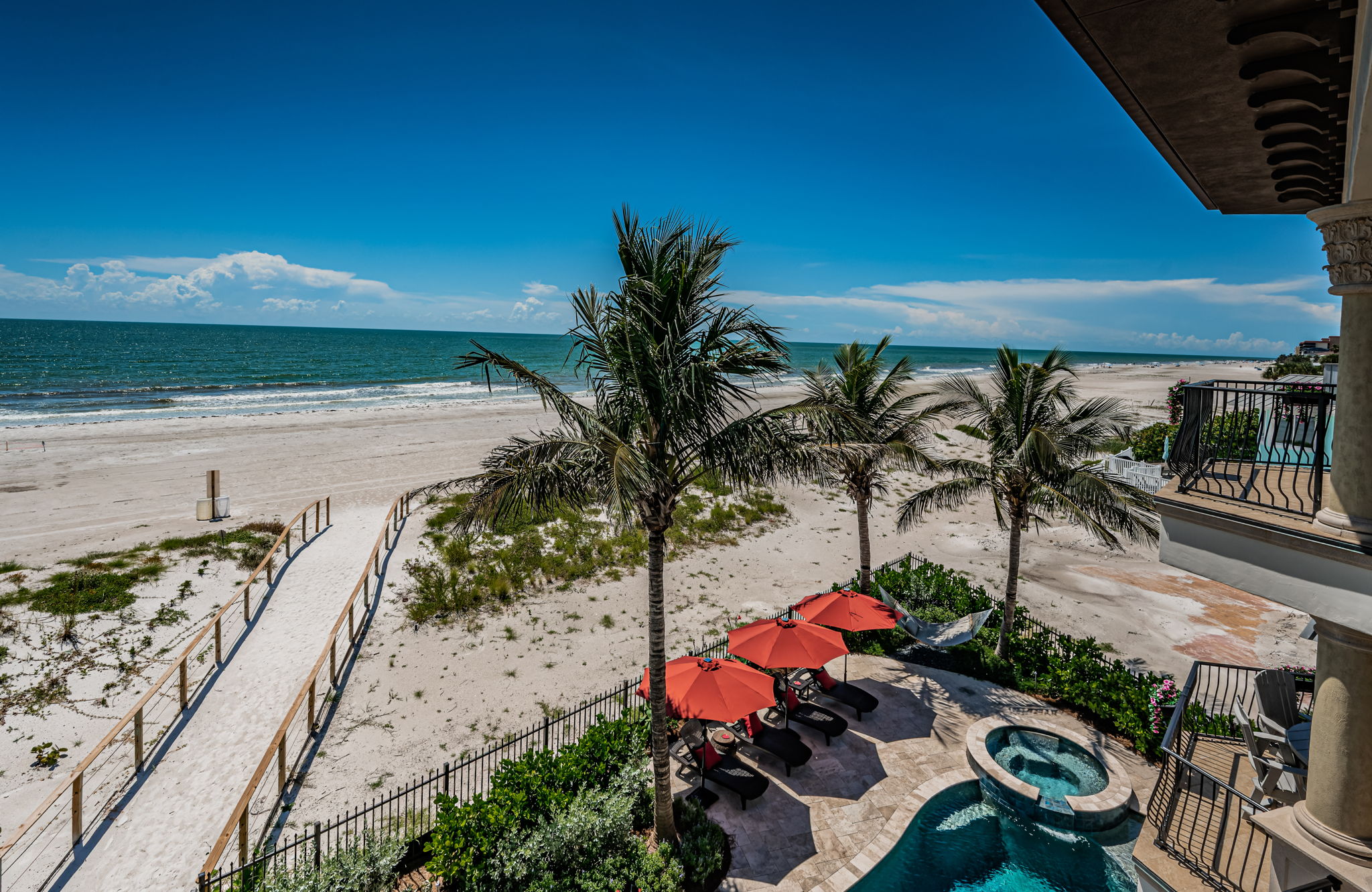 Upper Level Guest Bedroom2 and 3 Balcony View3