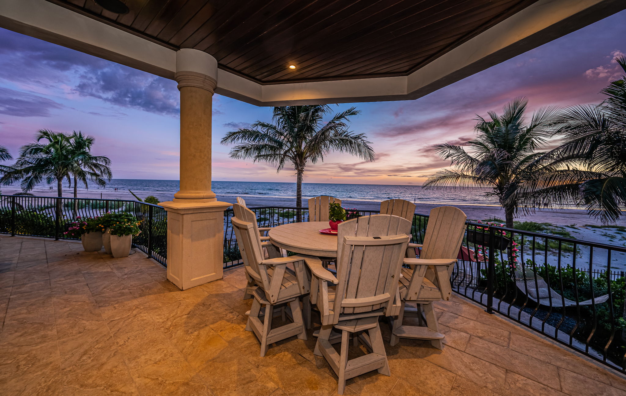 Dining Room Balcony Sunset31