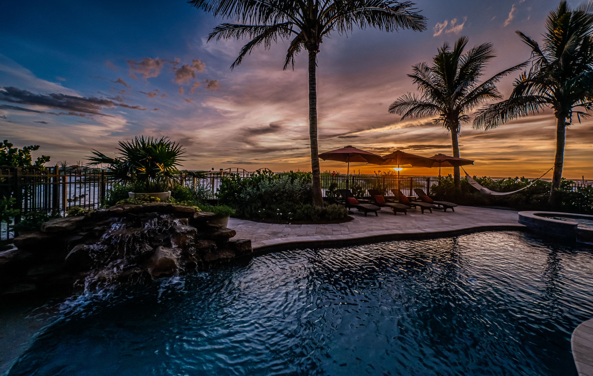 Pool Sunset22