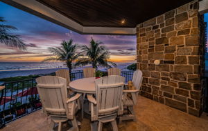 Dining Room Balcony Sunset30