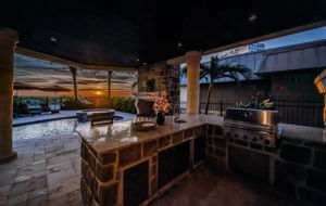 Grilling Area Sunset20