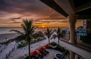 Upper Level Bedroom2 and 3 Balcony Sunset21