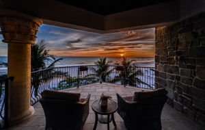 Upper Level Primary Bedroom Balcony Sunset20