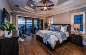 Upper Level Primary Bedroom Sunset30