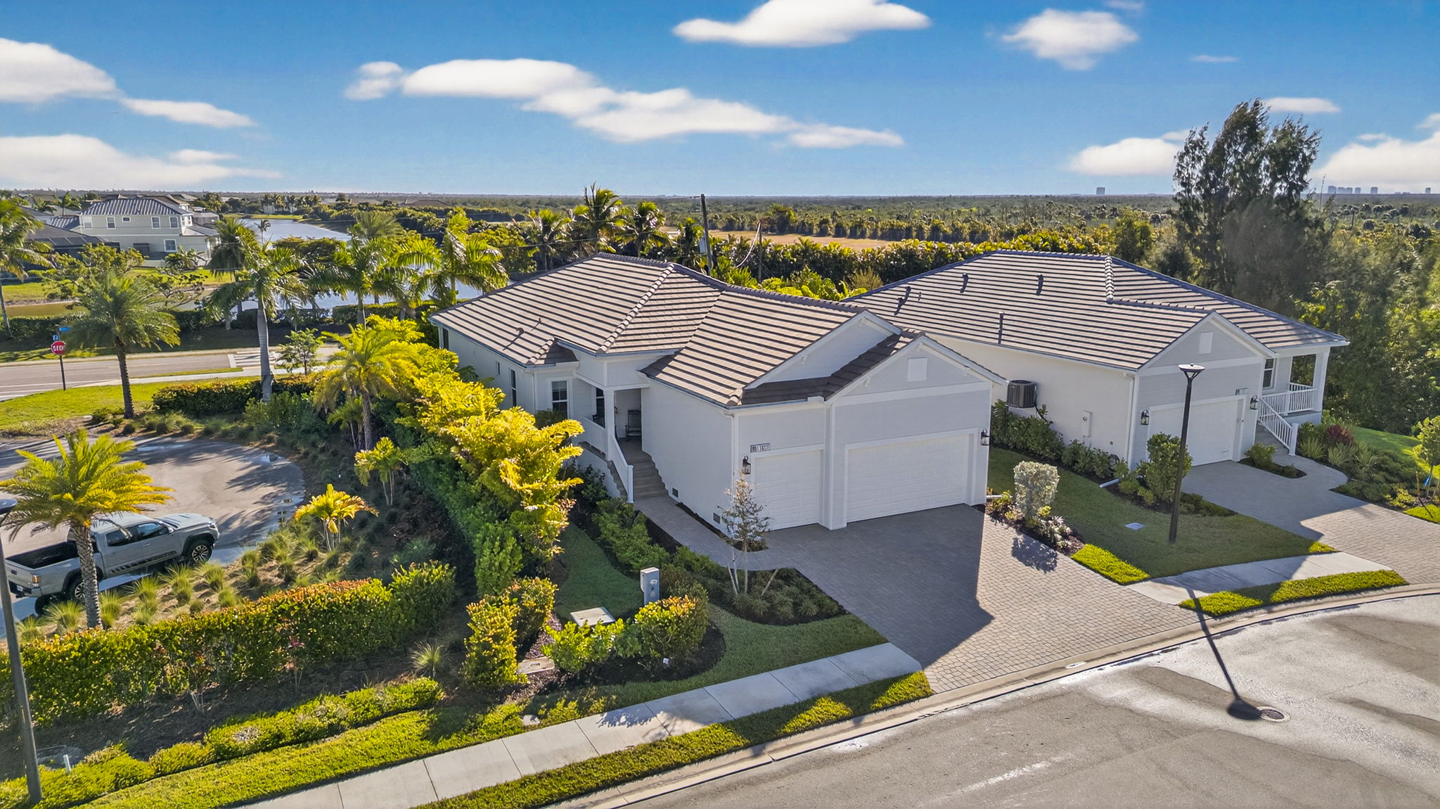 Aerial Front Exterior 2