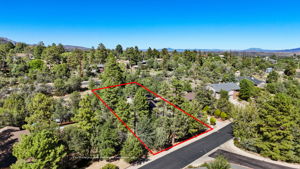 Aerial Front with Lot Lines