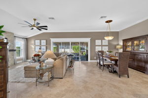 Living and Dining Rooms
