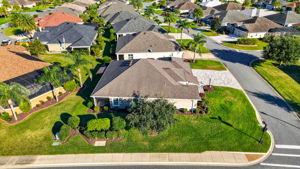 Aerial Side Elevation with Large Corner Lot