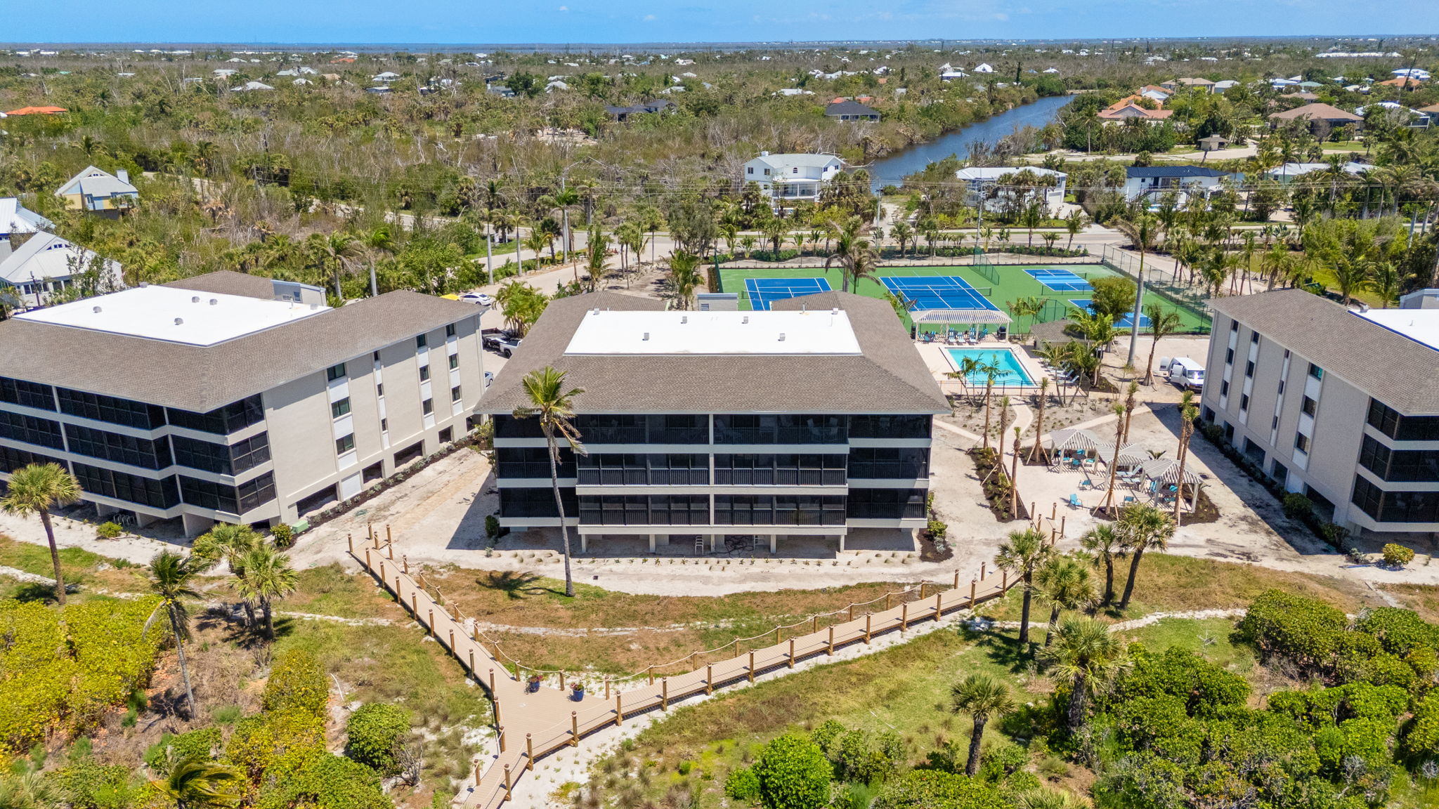 Aerial Rear Exterior