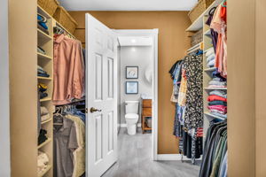 Primary Bedroom Closet