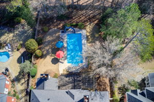 48 Aerial Back Yard Bird's Eye View