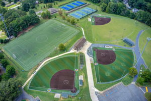 52 Aerial Terrell Mill Park Fields