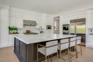 Large Kitchen island with seating