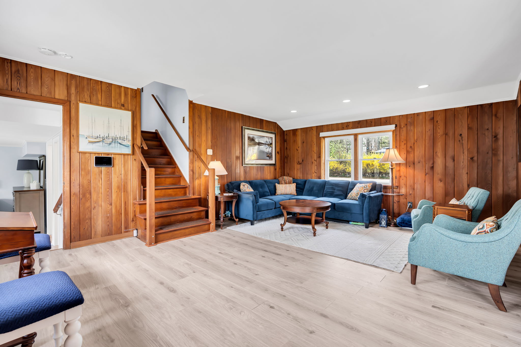 New luxury vinyl flooring