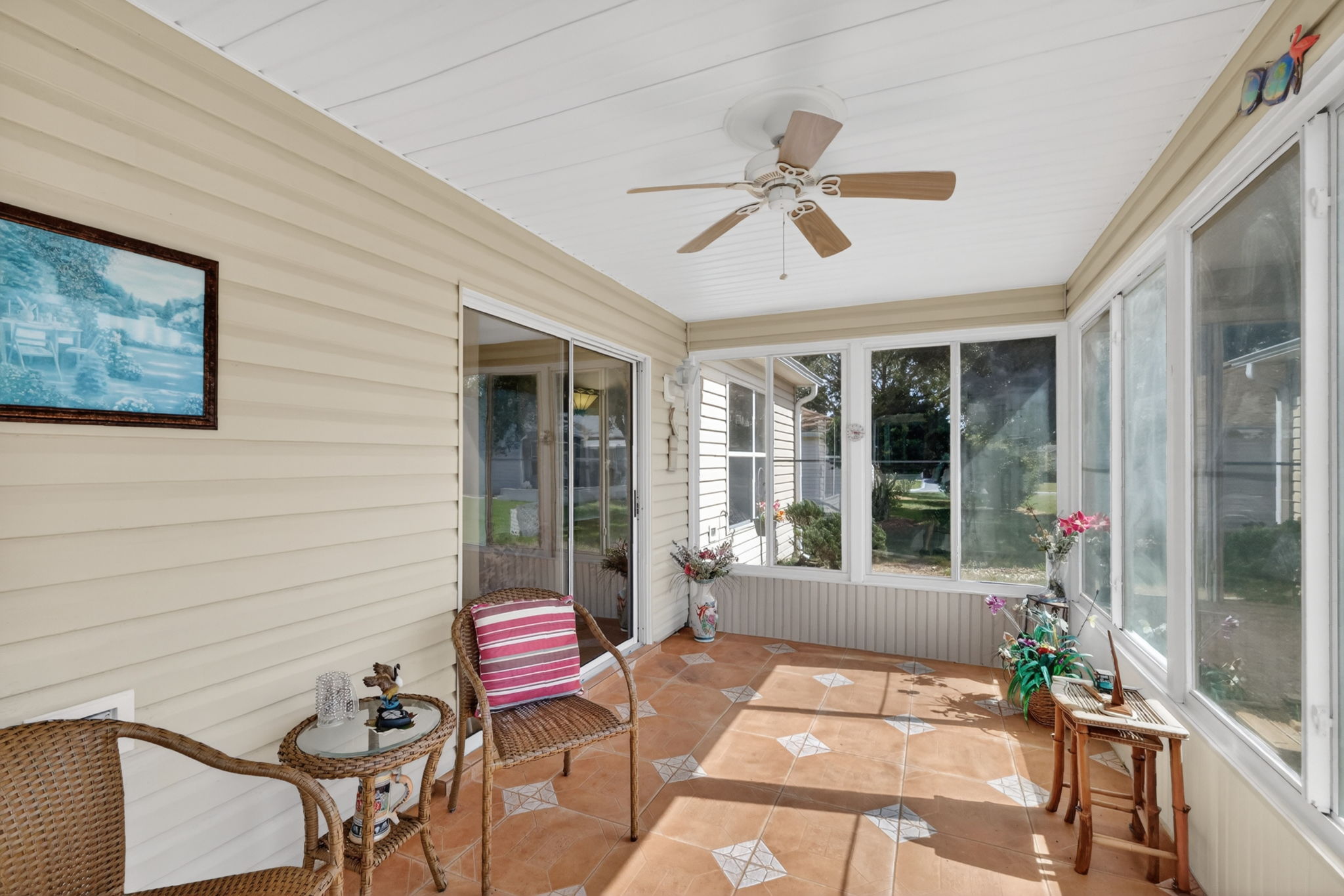 Glass-Enclosed Lanai