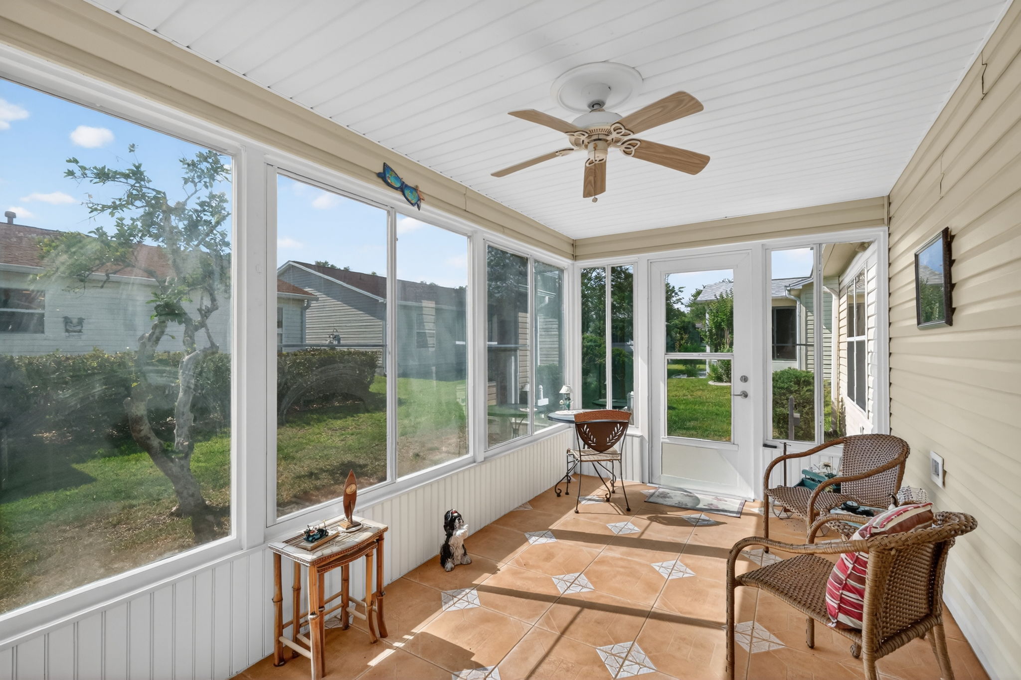 Glass-Enclosed Lanai