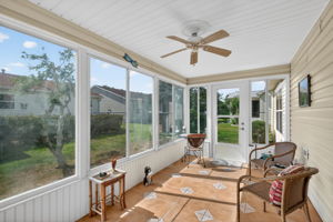 Glass-Enclosed Lanai