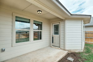 Covered Back Patio