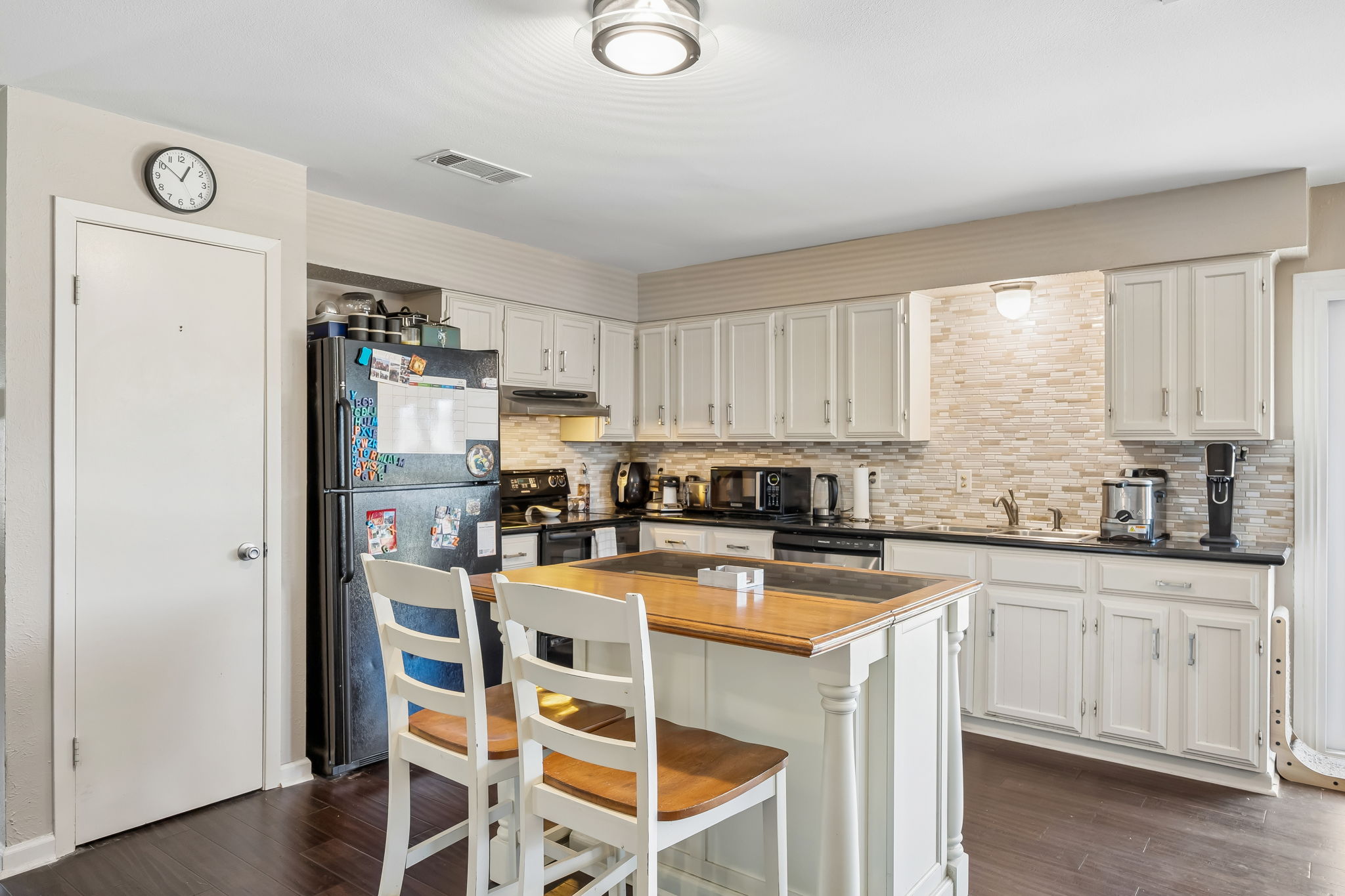 Pantry & Island in Kitchen